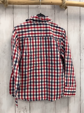 H&M  Hemd  Gr. 122  blau rot weiß kariert 