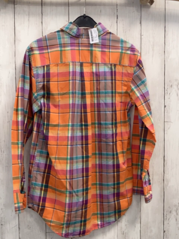 Ralph Lauren  Hemd  Gr. 140  orange bunt kariert 