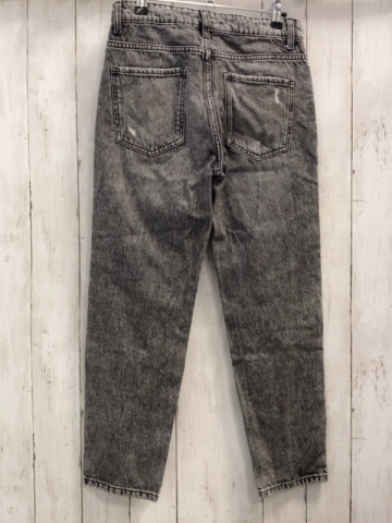  Hose Gr. 152  grau Jeans Bund verstellbar