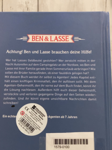  Buch Ben & Lasse: Das Agenten-Knobel-Rate-Buch