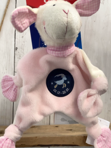 neu Sigikid  Plüschspielzeug  rosa Schnubbelhase 