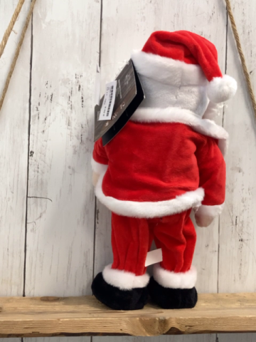 neu  Plüschspielzeug  Weihnachtsmann mit Batterie 