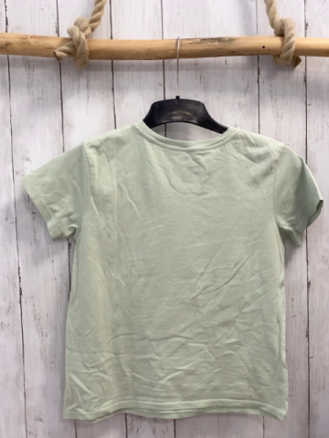 H&M  T-Shirt  Gr. 140  mint Pailettenblume 