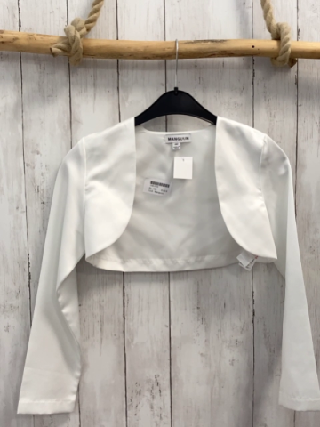 Manguun Kurzjacke  Gr. 152  weiß 