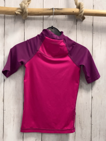 Decathlon UV-Schutzshirt  Gr. 128  pink pflaume 
