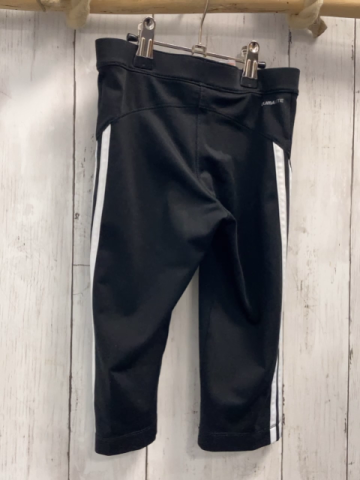 Adidas  Sportleggings  Gr. 116  schwarz weiße Streifen 