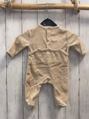 Kiabi Schlafanzug Gr. 62  beige Nicky Fuchs