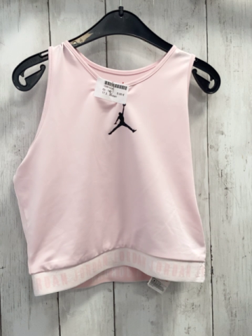 Jordan  Sporttop  Gr. 140  rosa schwarzer Handballer 