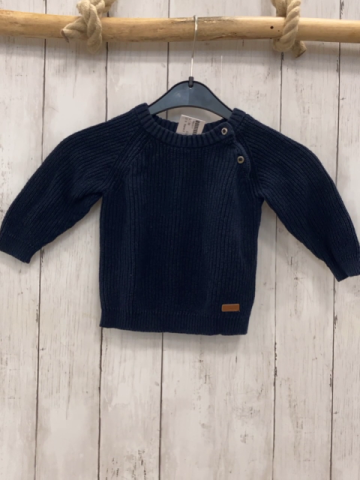 Name it  Pullover  Gr. 68  blau Strick 