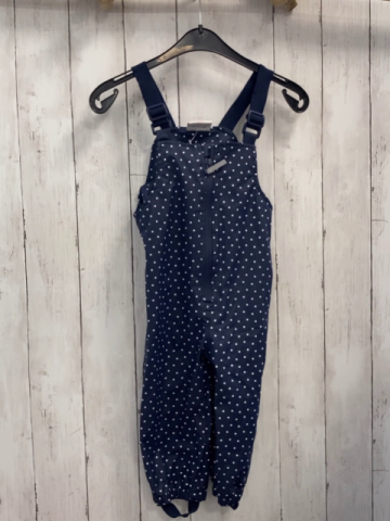   Regenhose  Gr. 86  blau gummiert weiße Punkte 