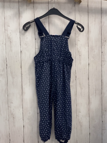   Regenhose  Gr. 86  blau gummiert weiße Punkte 