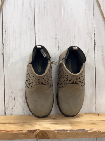 Oshkosh  Stiefeletten  Gr. 25  grau mit Glitzerdruck 