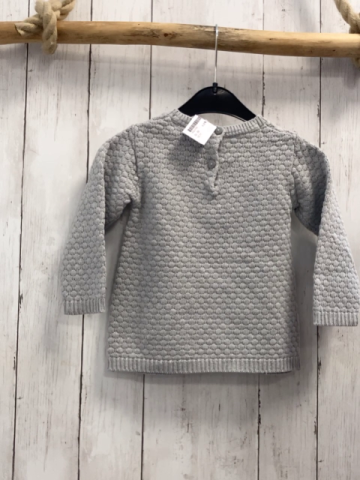  Pullover Gr. 86  grau Pinguin Strick