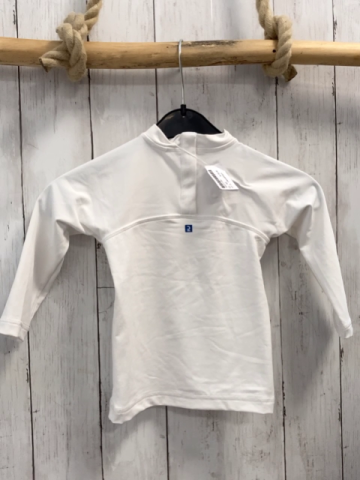 Decathlon  Langarmshirt  Gr. 92  weiß Wilde Tiere 