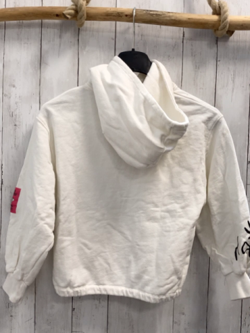 zara Pullover Gr. 164  weiß Kapuze Snoopy