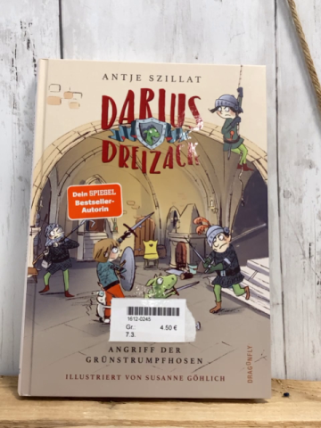  Buch Darius Dreizack: Angriffder Grünstrumpfhosen