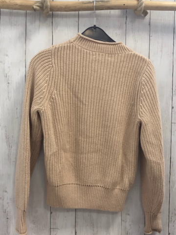 Repeat  Pullover  Gr. 158  beige Strick 100 % Wolle 