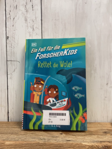  Buch Ein Fall fü die Forscher Kids - Rettet die Wale