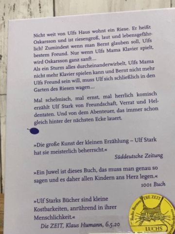  Buch Als ich die Pflaumen des Riesen klaute