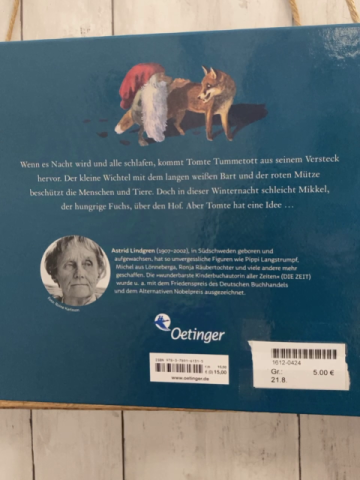  Buch Tomte und der Fuchs 