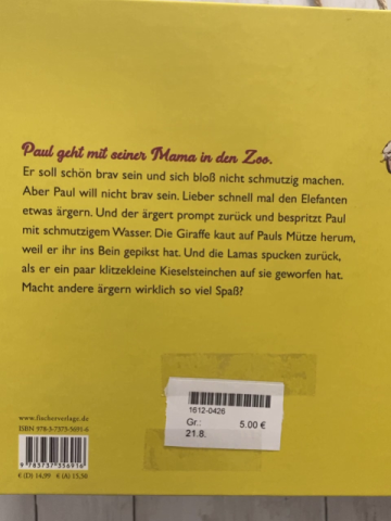  Buch Ärgere niemals einen Elefanten