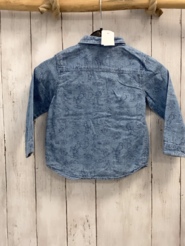 zara Hemd Gr. 98  blau Mickey Mouse