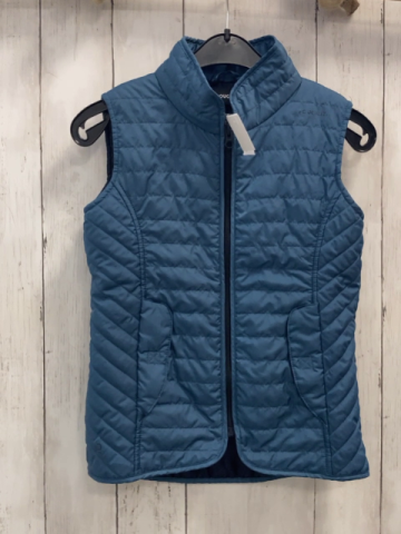 Decathlon  Weste  Gr. 122/128  petrol schwarzer Reißverschluss 