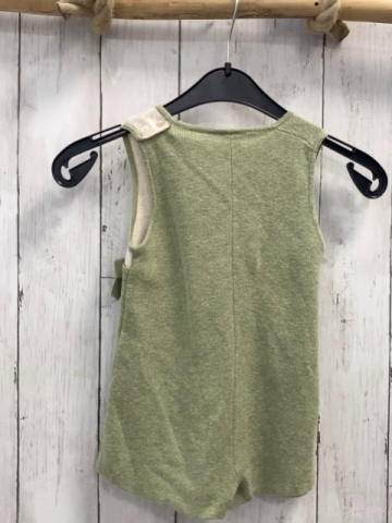 Zara  Playsuit  Gr. 80  mint weiß Strick 