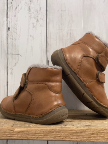 Froddo  Boots  Gr. 22  braun graues Teddyfutter