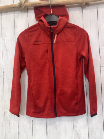 Bauer Joggingjacke Gr. 146  rost schwarzer Reißverschluss