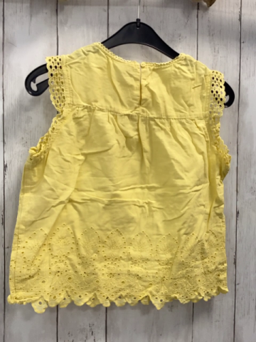 Only  Sommerbluse  Gr. 128  gelb Lochstickerei 