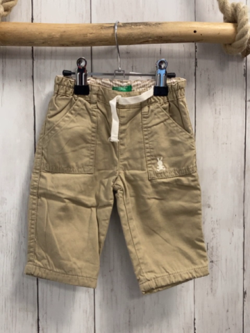 Benetton  Hose  Gr. 62  beige gefüttert 