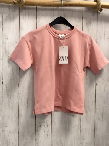 neu Zara  T-Shirt  Gr. 116  rosa 