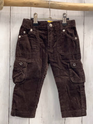 Steiff  Hose  Gr. 74  braun Kord gefüttert  aufgesetzte Taschen Kordel 