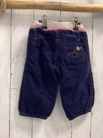 Oilily  Hose  Gr. 74   lila Kord gefüttert grauer bund 