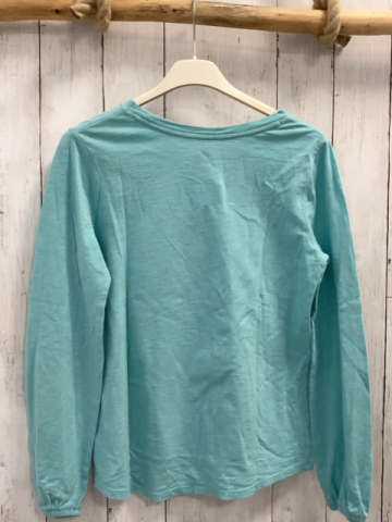 GAP  Langarmshirt  Gr. 152  mint Pailettenpferd weiße Schrift 