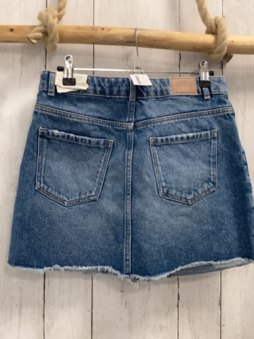 zara Rock Gr. 152  blau Jeans Bund verstellbar