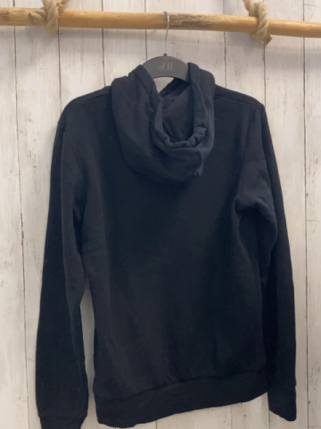 Jack & Jones  Pullover  Gr. 158/164  schwarz Kapuze rotes Emblem weiße Schrift