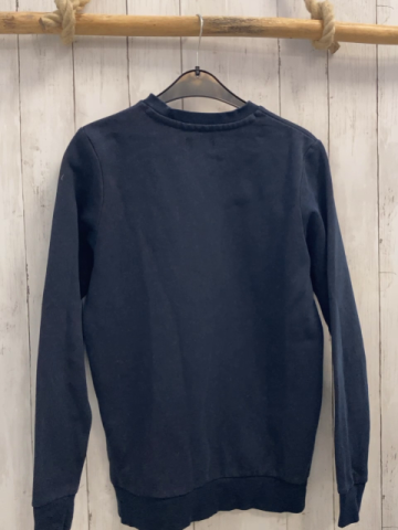 Jack & Jones  Pullover  Gr. 170/176  blau weiß rost Schrift 