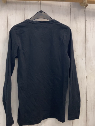 Vingino  Langarmshirt  Gr. 134/140  schwarz Schrift 