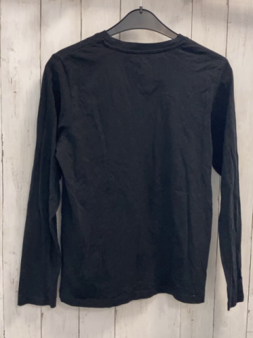 Jack & Jones Langarmshirt  Gr. 164  schwarz rote Streifen weiße Schrift 