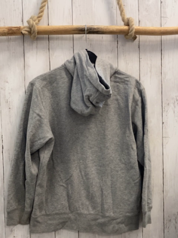 GAP  Sweatjacke  Gr. 152  grau Kapuze blau weiße Schrift 