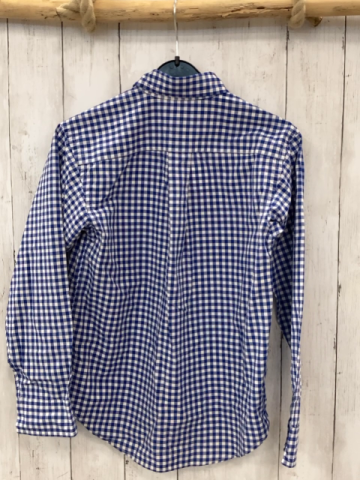 Ralph Lauren Hemd Gr. 134  blau weiß kariert