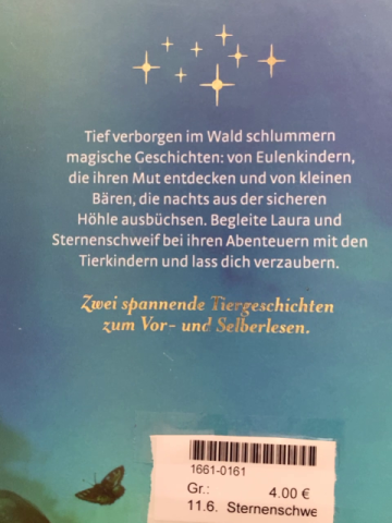 Sternenschweif  Buch Zauberhafte Tiergeschichten 