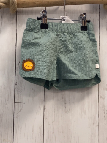 Decathlon  Shorts  Gr. 80  mint Struktur Löwenkopf 