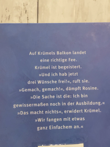  Buch Krümel und Rosine 