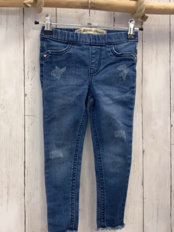   Jeggings  Gr. 110  blau Jeans 