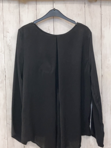 Zara  Bluse  Gr. M schwarz mit silber Steinen 
