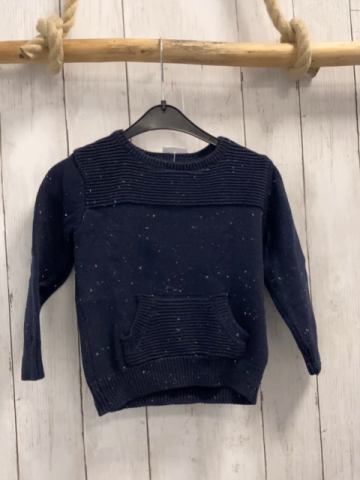 Okaidi Pullover Gr. 86  blau Strick 
