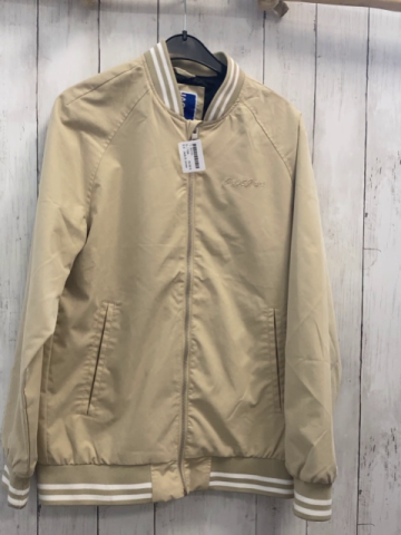 Jack & Jones  Jacke  Gr. 164  beige weißer Streifenbund 